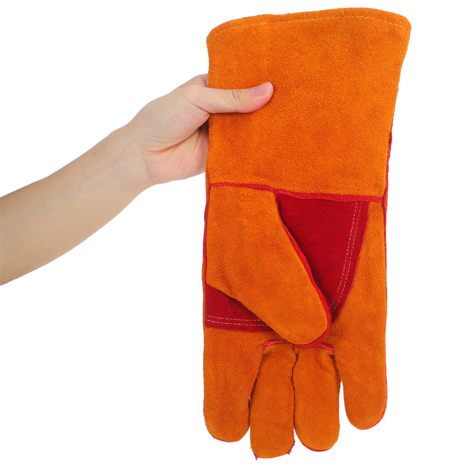 Heat Resistant Glove - زوج واحد من قفازات اللحام الكهربائية