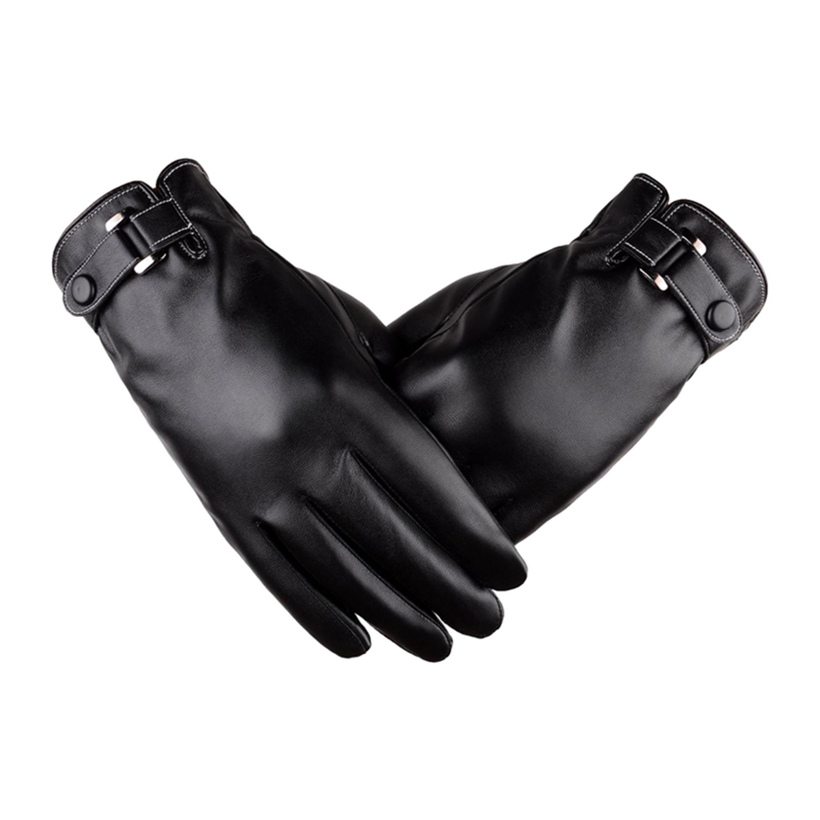 قفازات شتوية للرجال للقيادة وا - مراجعة Leather Driving Glove وسعره