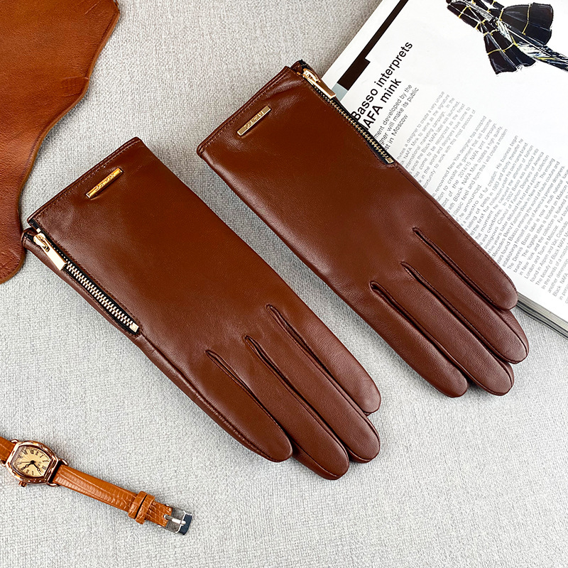 قفازات نسائية أنيقة من جلد الغ - مراجعة Leather Driving Glove وسعره