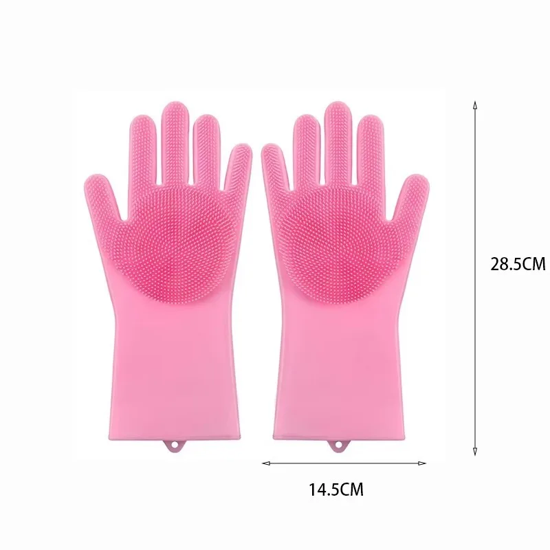 1 قطعة قفازات غسل الصحون سيليك - مراجعة Dish Glove Rubber وسعره