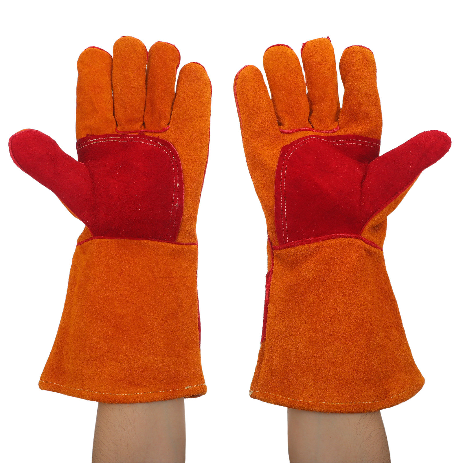 زوج واحد من قفازات اللحام الكه - مراجعة Heat Resistant Glove وسعره